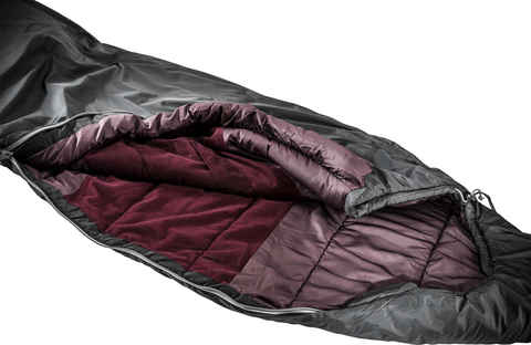 Картинка спальник Deuter orbit +5° sl Granite/Aubergine - 2