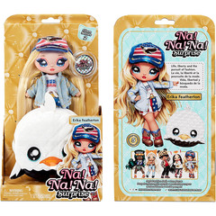 На На На Сюрприз Эрика Фезертон Белоголовый Орел Гламурная Серия 2 Металлик