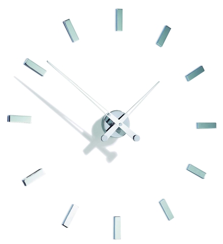 Часы Nomon Tacon 12i WHITE, (хромированная сталь) D=74см