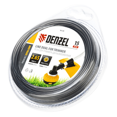 96128 Леска для триммера двухкомп. круглая 2.65 мм х 15 м