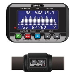 Гребной тренажер SPIRIT CRW800 (Graphite gray)