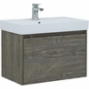 Aquanet 245242 Тумба с раковиной Nova Lite 75 1+1 ящ. цв дуб рошелье (245242)
