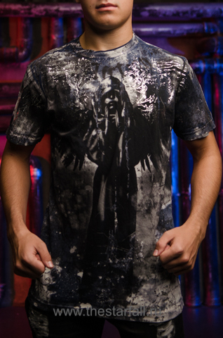 Affliction | Футболка мужская Floating Blue A21330 перед