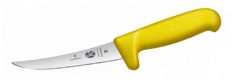 Нож кухонный Victorinox Fibrox разделочный, 120 mm, Yellow (5.6618.12M)