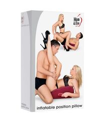Надувная секс-подушка с ручками Inflatable Position Pillow - 