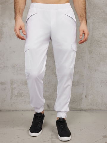 Брюки мужские м527 сансара белый