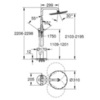 Душевая система напольная Grohe  23741001