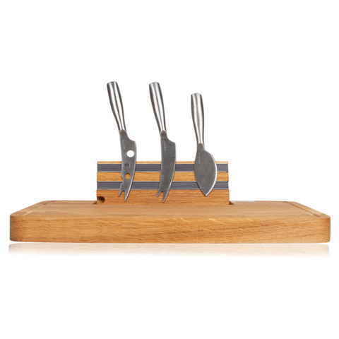 Набор для сыра Boska 34х25см доска и 3 ножа