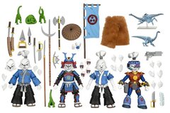 Фигурки NECA Usagi Yojimbo (Year of the Rabbit) (4-Pack)