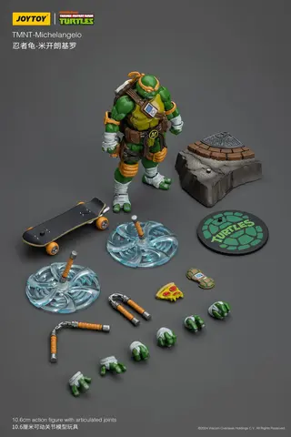 Фигурки набор Черепашки Ниндзя масштаб 1/18 JoyToy