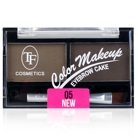 TF CTEB01 Набор теней для коррекции бровей EYEBROW CAKE, тон 05 Grey brown/Серо-коричневая гамма