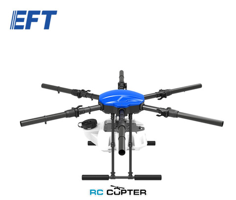 Рама сельскохозяйственного гексакоптера EFT-E616P aerops дрон распылитель (40*380mm, AS150, Pneumatic Connector Outlet 8mm, white)