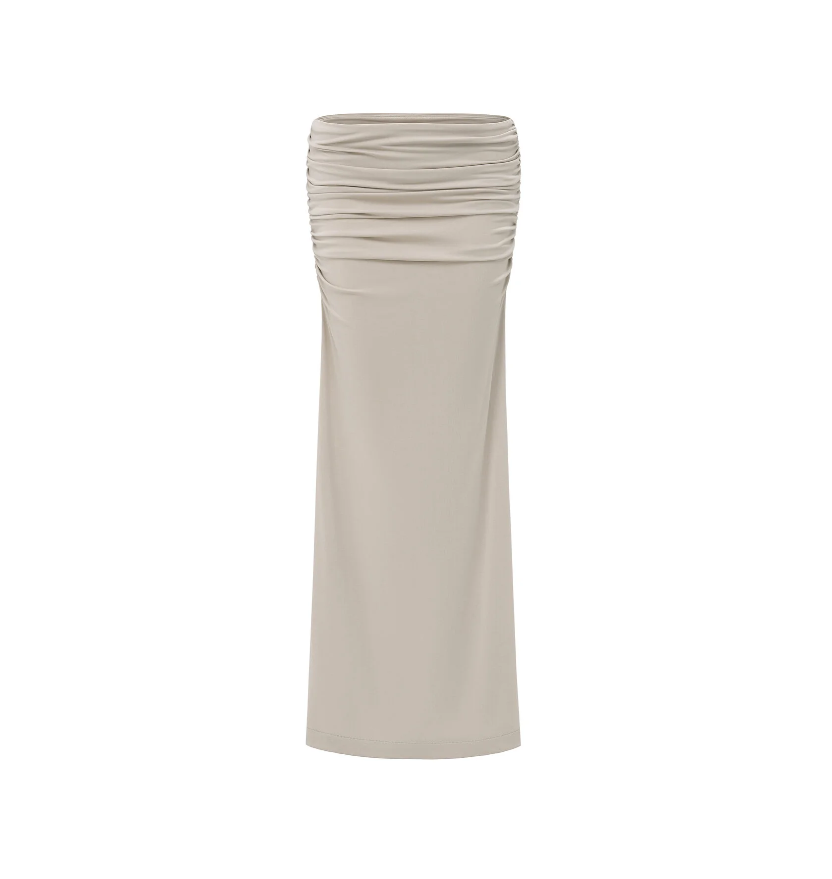 Юбка серая макси