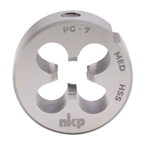 Плашка PG 7 -20 DINEN40430 HSS 80° 38x10мм NKP 243070N