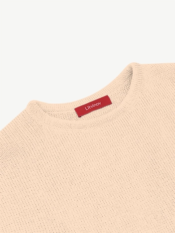 Джемпер оверсайз из мягкой шерсти