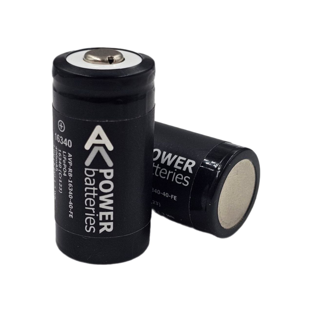 Аккумулятор 16340 (CR123) LiFePO4 400mAh 3,2V (3,0V) -40°C+65°C
