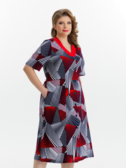 4534 Халат на пуговицах