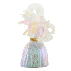 Грузик для шара, Конус, Перламутровый, 170 г, 1 шт.