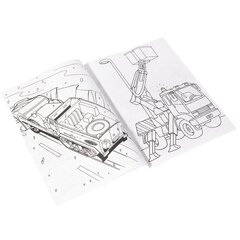 
          Раскраска А4 Alingar "Спецтехника". 6 л., офсетная. обложка