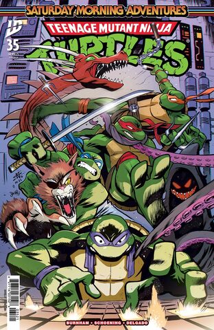 Teenage Mutant Ninja Turtles Saturday Morning Adventures Continued #35 (Cover B)
