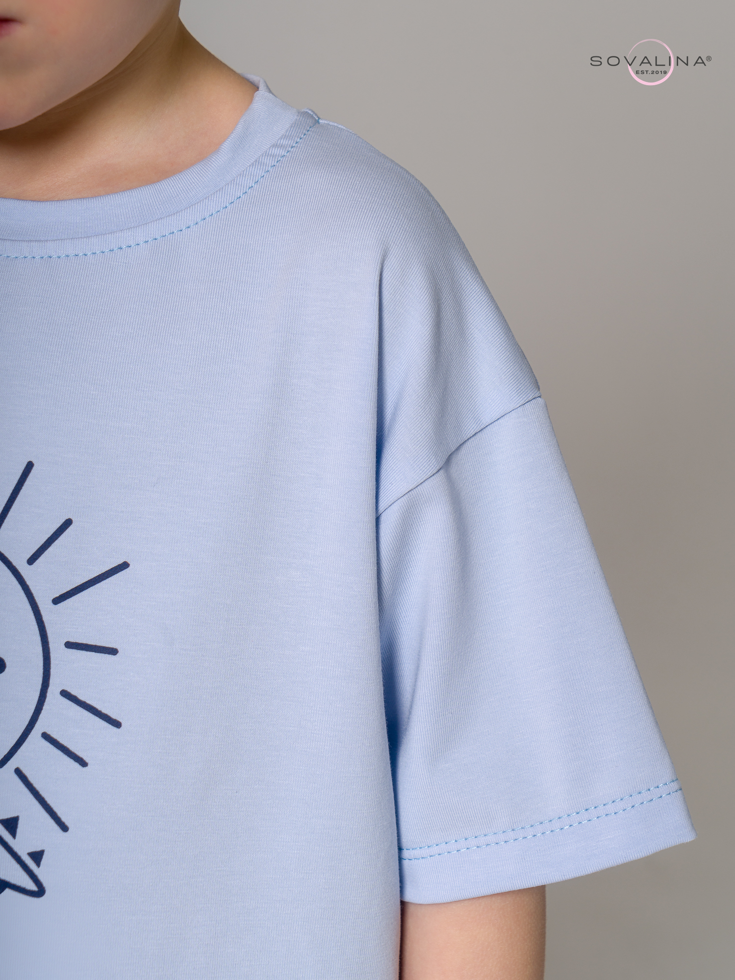 Костюм Light men голубой-синий ДнС