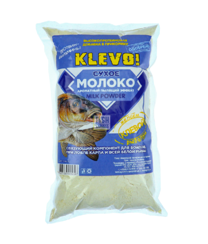 КЛЁВО СУХОЕ МОЛОКО-27% жирности 500 гр/ 30 шт/короб. продажа от 5шт.