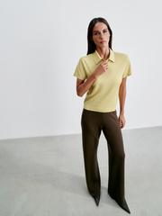 Джемпер-поло FILIPPA, лимонный