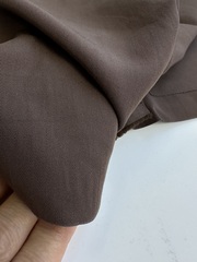 Вискоза с нейлоном, плательная ткань, Шоколад