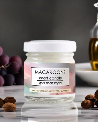 SMART Умная свеча для ухода за кожей макарун 30 мл