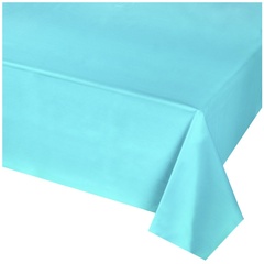 Скатерть п/э бирюзовая 1,4х2,75м