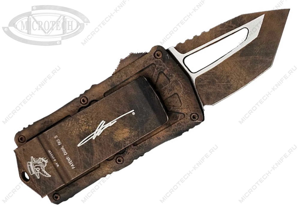 Нож Microtech Exocet 158-1PLOBS Plague Outbreak