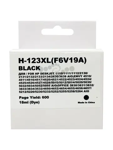 Картридж MyInk 123XL F6V19AE для HP DeskJet 2130 (R) Black Т/У