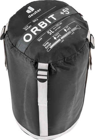 Картинка спальник Deuter orbit +5° sl Granite/Aubergine - 5