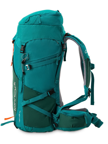 Картинка рюкзак туристический Kanrock Cruiser 45 Sea Green - 4