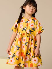 Платье для девочки Next E47-982, Желтый