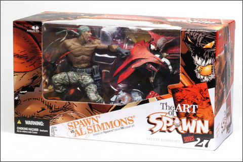 Spawn Deluxe Boxed Set — Spawn vs. Al Simmons