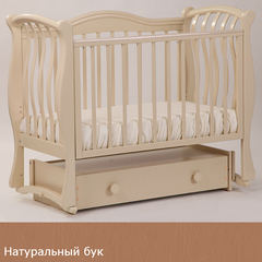 БИ 08.4 "Маргаритка" кровать универсальная (светлый орех)