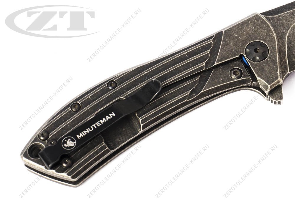 Нож Zero Tolerance 0801BWMM Minuteman Rexford - фотография 