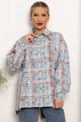 Рубашка Скай (голубая) Б14195-5М LT Collection