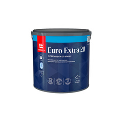 ТИККУРИЛА EURO EXTRA 20 Краска для влажных помещений база A полуматовый 2,7л
