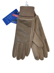 Перчатки. Женские. Материал верха: Эко кожа+ Спандекс. 12 шт в упаковке, разные цвета.