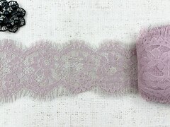 Кружево Французское, ш. 10,5 см, светлая чайная роза