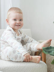 Штанишки Mjölk Ёжики на экрю