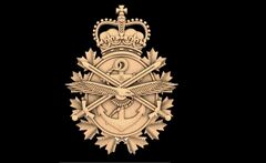 Силиконовый молд ; № 448 Герб Вооруженных сил