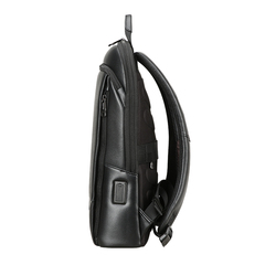 Рюкзак для ноутбука BOPAI 61-52711 нат.кожа черный (уценка)