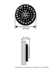 Динамики для наушников 40мм, 32 Ом