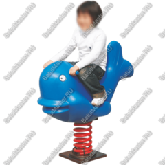 Качалка для детей для игровых комнат, площадок "Кит"