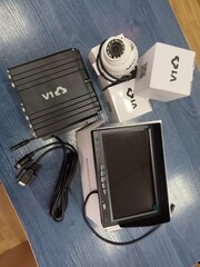 Установка комплекта видеонаблюдения 4 камеры+SSD пп969