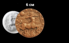 Силиконовый молд № 390 Знак зодиака Стрелец большой 6 см