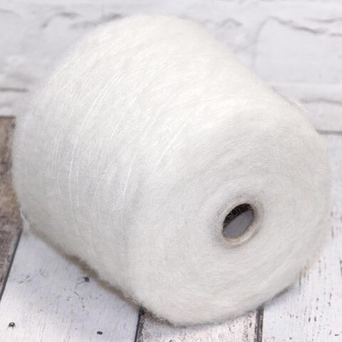 Альпака с мохером и мериносом POLIPELI COYA 400 белый натуральный